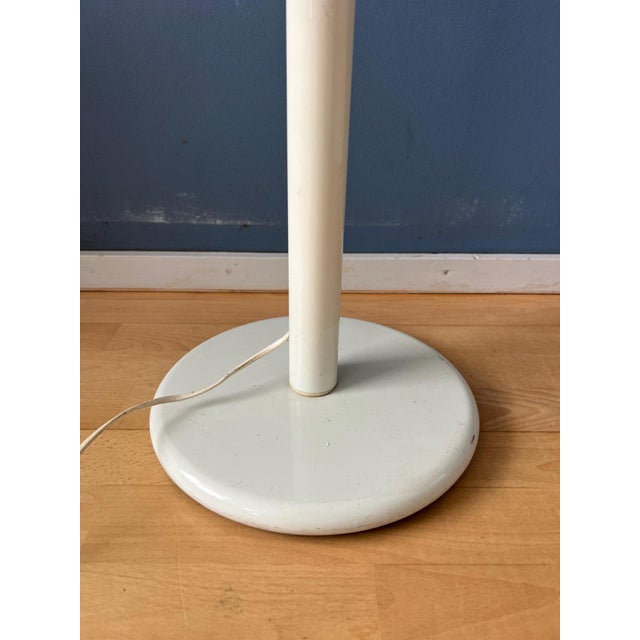 White Space Age White UFO Floor Lamp from Dijkstra For Sale - Image 8 of 11