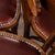 Classic Bistro Red Upholstered Dining Chairs, 1950s For Sale - Image 4 of 12