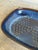 Einar Johansen Einar Johansen Soholm Ceramic Serving Platter Deep Blue Triangle Pattern Denmark Mid-Century Modern 1960s For Sale - Image 4 of 10