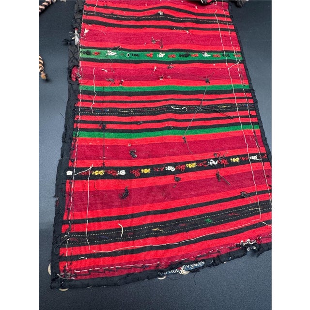 Early 20th Century Vintage Bulgarian Folk Costume Apron, Prestilka For Sale - Image 5 of 17