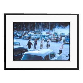 Toni Frisell, Gathering for a Day's Skiing, 1955, C Print, Framed For Sale