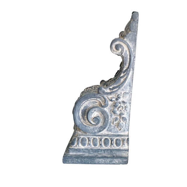 1990s Acanthus Leaf Extra Large Wall Hanging Corbel For Sale In New York - Image 6 of 12