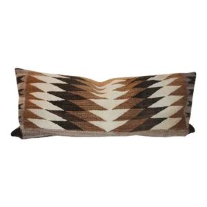 Navajo Indian Weaving Eye Dazzler Large Pillow