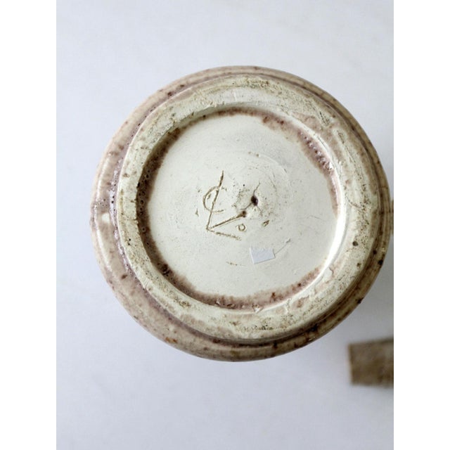 Vintage Studio Pottery Jar For Sale - Image 11 of 11