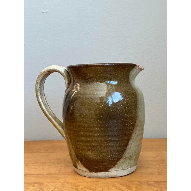 Late 20th Century Vintage Aboriginal Studio Pottery Pitcher For Sale - Image 5 of 12