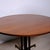 Round Table with Metal Frame and Wooden Top, 1950s For Sale - Image 10 of 18