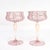 Late 20th Century Pair of Venetian / Salviati Murano Glass Latticino Toasting Champagne Glasses For Sale - Image 5 of 15