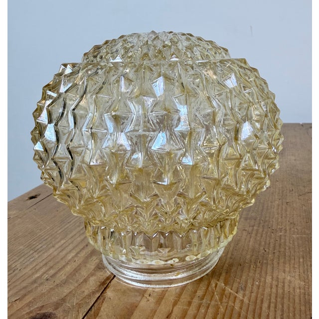 Vintage White Porcelain Ceiling Light, 1970s For Sale - Image 10 of 14