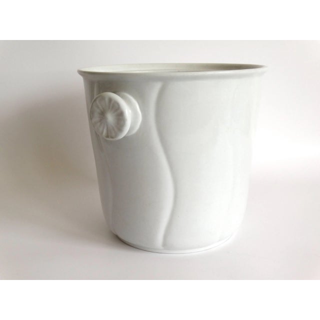 Ceramic Antique English Ironstone Jardiniere Centerpiece For Sale - Image 7 of 9