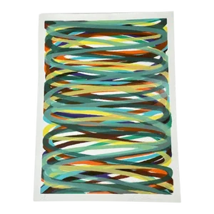 Dan Christensen "l.w." (Larry Wright) 1978 Screenprint
