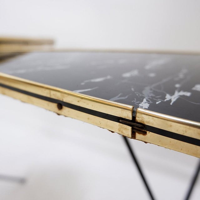 Atomic Expo Tripod Tables from Erdal, 1950s, Set of 2 For Sale - Image 13 of 16