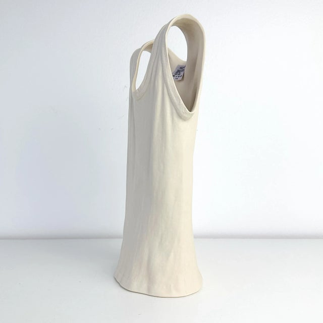 Pop Art Postmodern Pop Art Michel Harvey Ceramic Tank Top Vase For Sale - Image 3 of 12