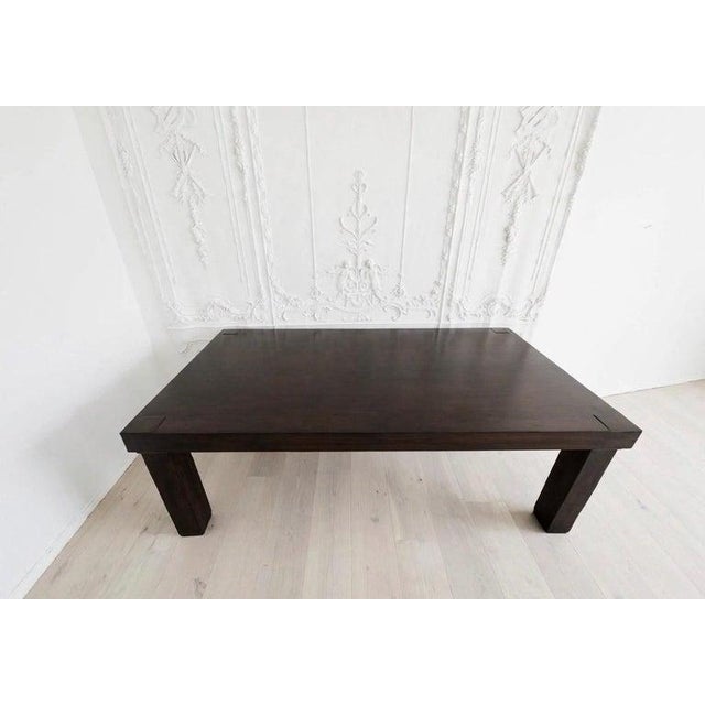 A striking statement of modern restraint, this monumental dining table commands attention through pure form and impeccable...