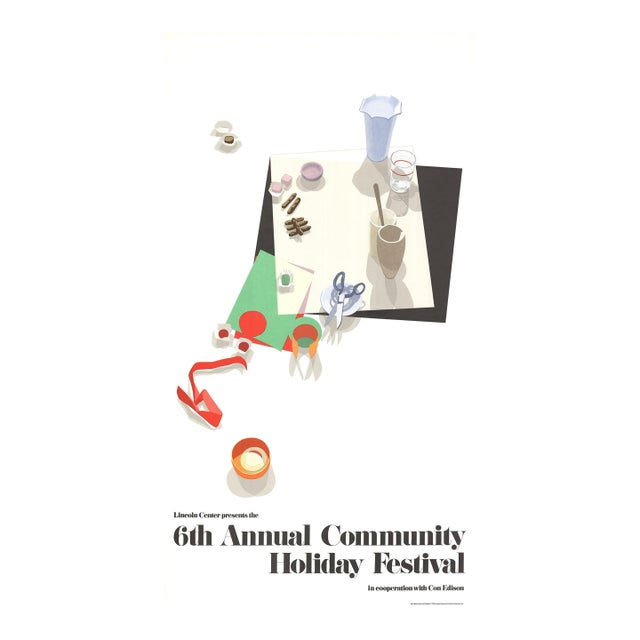 John Moore Still Life (sixth Annual Community Holiday Festival), 1976 For Sale