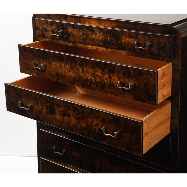 Antique Art Deco Chest of Drawers For Sale - Image 10 of 12