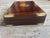 Asian Rosewood Brass Bound Jewelry Box For Sale - Image 4 of 11
