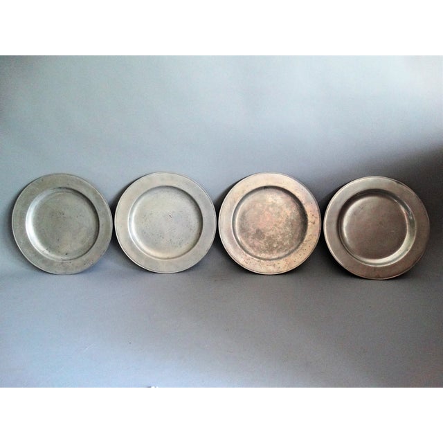 Wilton Pewter Chargers Plates Set of 4 Chairish