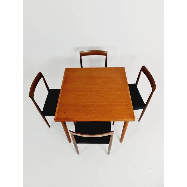 Mid-Centruy Danish Teak Dining Table by Am Ansager Möbler, 1960s For Sale - Image 3 of 11