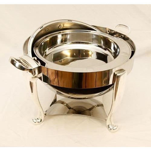 Silver Plate Chafing Dish, Sheffield For Sale - Image 4 of 15