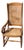 Antique 1870s Cherry Lincoln Rocking Chair Cane Seat & Back For Sale