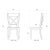 French Provincial Style White Painted Dining Chairs- Set of 2 For Sale In Greensboro - Image 6 of 6
