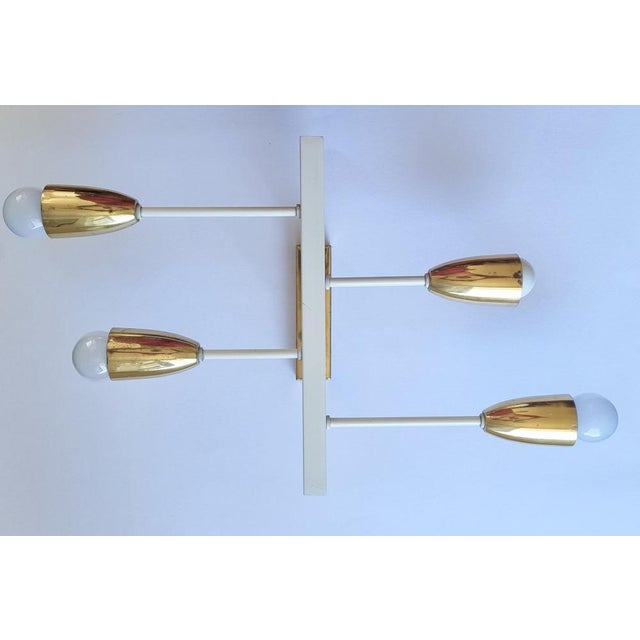 Mid-Century Wall Lamps in the style of Stilnovo, 1960s, Set of 2 For Sale - Image 4 of 18