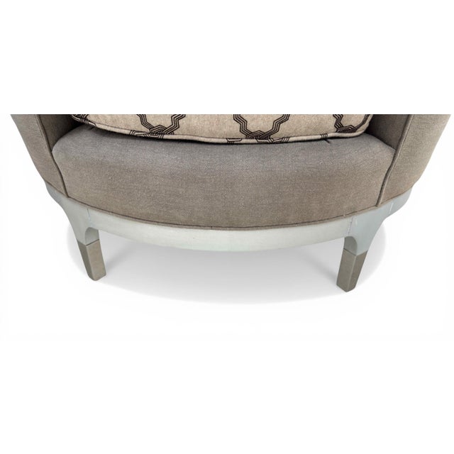 Baker Carnelian Sculptural Lounge Chairs by Jean-Louis Denoit, a Pair For Sale - Image 9 of 16