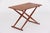 Knud Andersen Danish Model 1035 Folding Table in Teak by Knud Andersen, 1950s For Sale - Image 4 of 12
