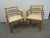 Mid Century Chinese Chippendale Style Walnut Arm Chairs - a Pair For Sale - Image 4 of 4