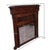 Wood Antique Walnut Fireplace Mirror, 1800s For Sale - Image 7 of 18