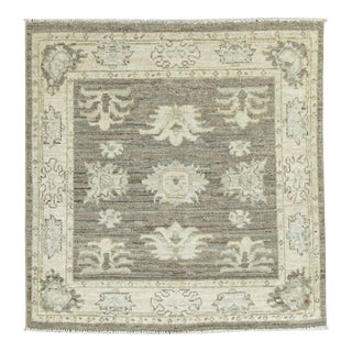 Oushak Square Rug 3' x 3'1" For Sale