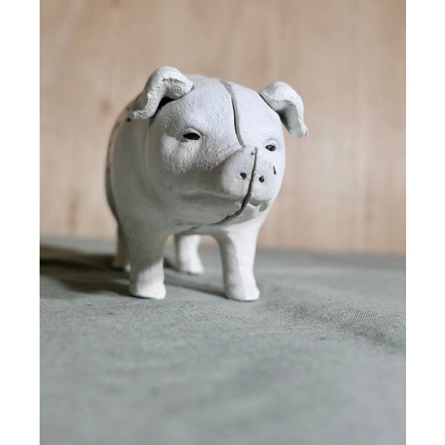 1950s Cast Iron Piggy Bank, 1950s For Sale - Image 5 of 7