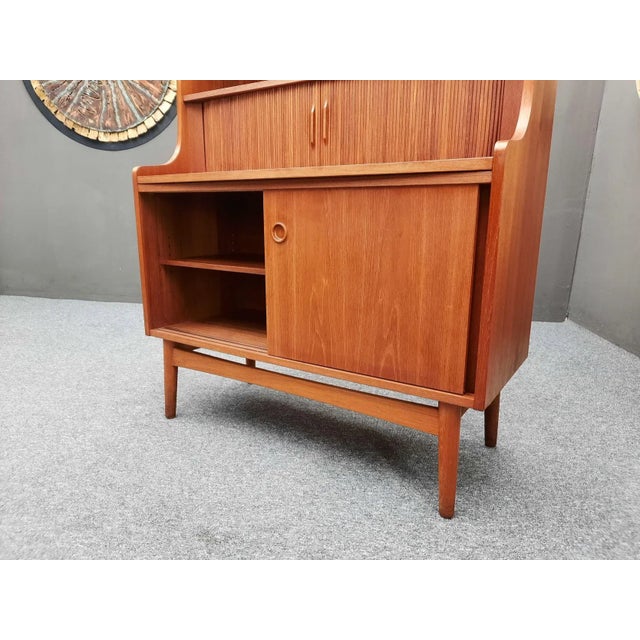 Danish Teak Office Secretary, 1960s For Sale - Image 12 of 17