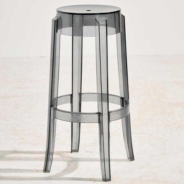 Charles Ghost Bar Stool by Philippe Starck for Kartell, 2000s For Sale - Image 10 of 10