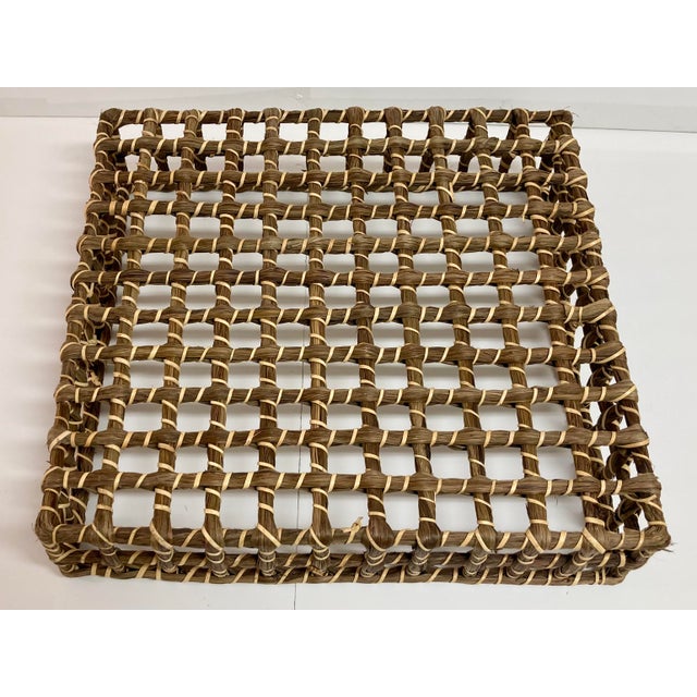 Textile Boho Chic Serving Tray #1 For Sale - Image 7 of 12