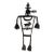 Native American Petroglyph Metal Art - Laser Cut Indigenous Rock Art Silhouette For Sale