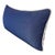 2020s Single White and Navy Lumbar Pillow For Sale - Image 5 of 6