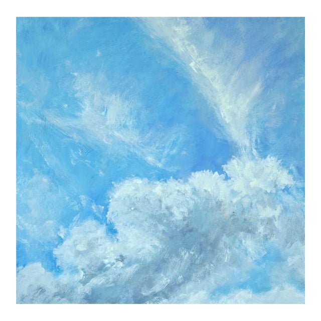Wispy CloudsContemporary Oil Painting by Rich Gombar Chairish