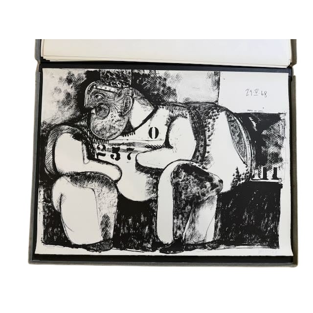 1960s Original José Luis Cuevas Limited Edition Lithograph Portfolio 'Crime by Cuevas', Signed For Sale In Los Angeles - Image 6 of 17