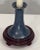Metal Vintage Candlestick Table Lamp With Handmade Shade With American Pintail Ducks For Sale - Image 7 of 12