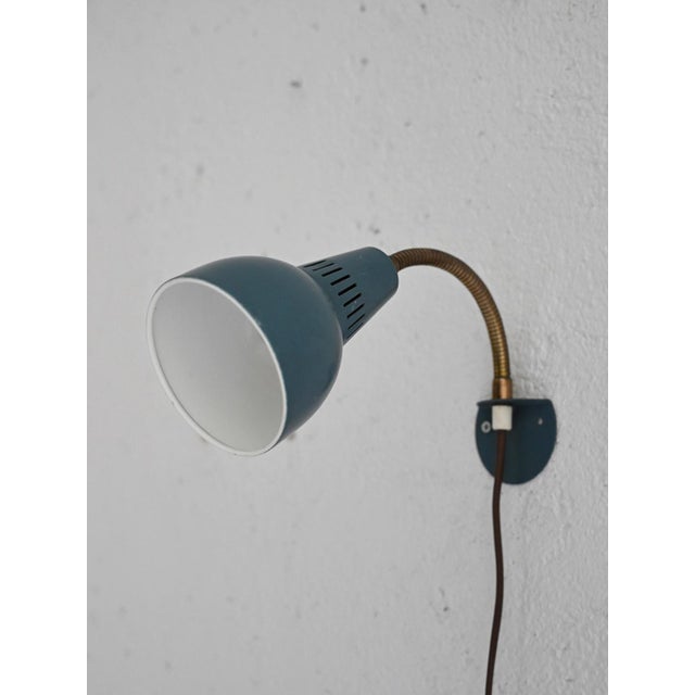 Metal Scandinavian Wall Light, 1960s For Sale - Image 7 of 7