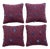 Anatolian Kilim Pillow Cover 19'' X 19'' - Set of Four For Sale