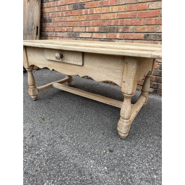 20th Century Scrubbed Coffee Table For Sale - Image 4 of 10