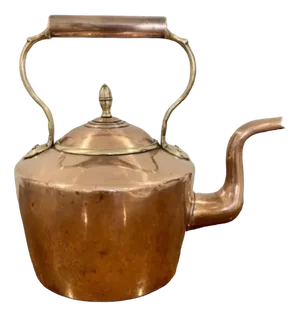 Large George III Copper Kettle, 1800s