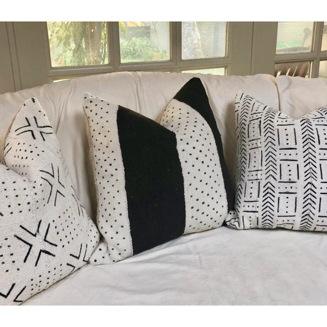 African Mud Cloth Custom Pillow For Sale In Dallas - Image 6 of 10