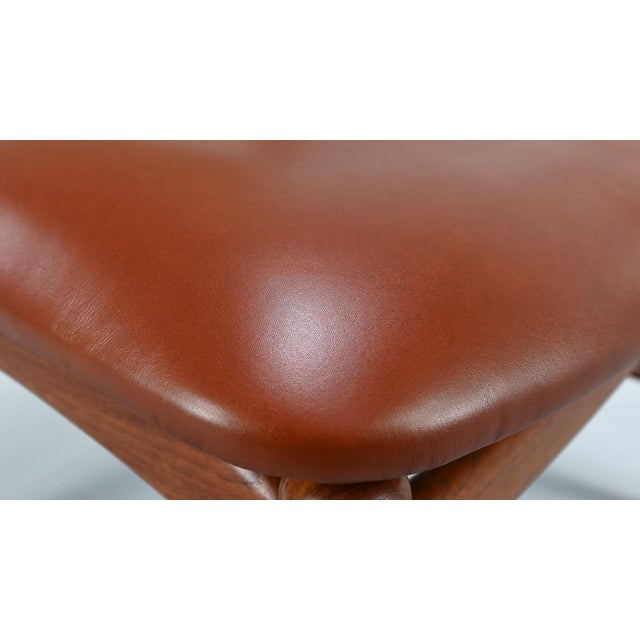 Vintage Danish Model 48 Armchair by E. Knudsen for Jensen & Lykkegaard, 1950 For Sale - Image 13 of 15