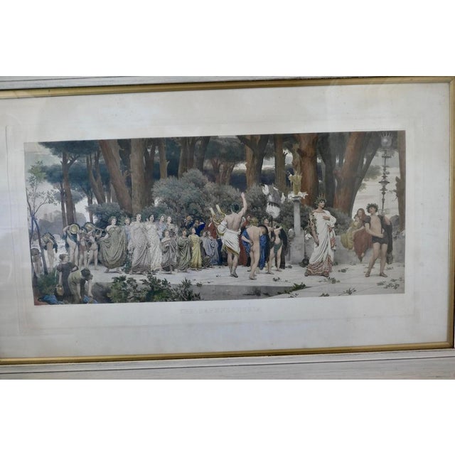 The Daphnephoria, 1800s, Colour Print, Framed For Sale - Image 3 of 7