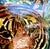 Vintage Glass Mosaic of Tiger in Lucite Box Wall Sculpture For Sale - Image 10 of 10