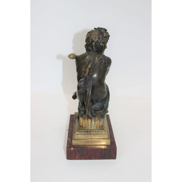 Late 19th Century Bacchus Grand Tour Sculpture Bronze For Sale - Image 5 of 13