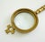 Hollywood Regency Oversized Brass Skeleton Key Magnifier, Late 20th Century For Sale - Image 3 of 12